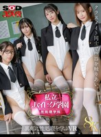 【手コキ×】【VR】【8K】私立ハイレグ学園 性処理学科 ～クラスメイト同士で性器を触りあい。真剣に性処理を学ぶVR～｜13dsvr01955